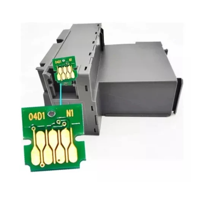 Chip de reemplazo Epson T04D1. Reutiliza la caja de mantenimiento y restablece el contador en impresoras Epson L6170, M3170, L4360, L6270, L6370