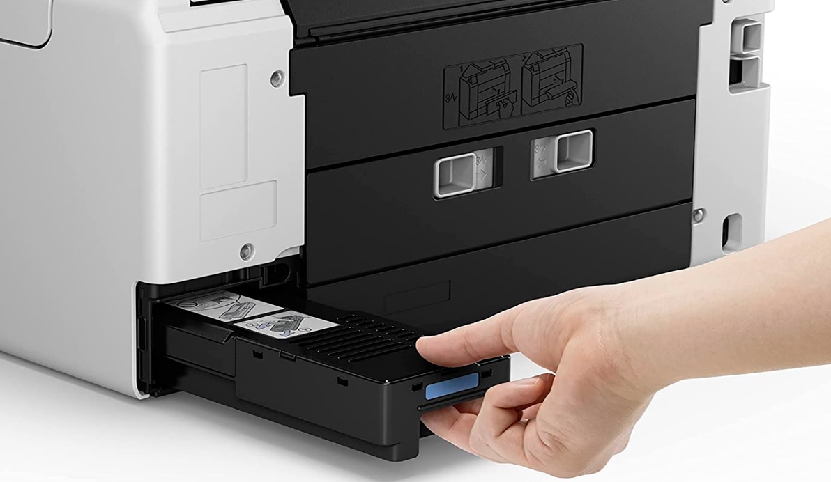 Caja de mantenimiento Canon Genérico MC-G01 compatible para Maxify GX6010 y GX7010. Reemplazo del 4628C001AA. Producto nuevo y listo para instalar.