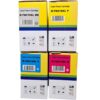 Pack de 4 Toneres TN219XL CMYBK compatible negro y color. Hasta 3,000 páginas en negro y 2,300 en color. para impresoras Brother DCP-L3560CDW, MFC-L3760CDW