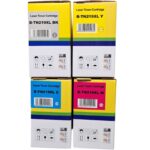 Pack de 4 Toneres TN219XL CMYBK compatible negro y color. Hasta 3,000 páginas en negro y 2,300 en color. para impresoras Brother DCP-L3560CDW, MFC-L3760CDW