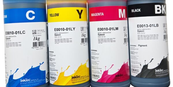 Tintas Pigmentas de 1 Litro para Impresoras Epson EcoTank y WorkForce