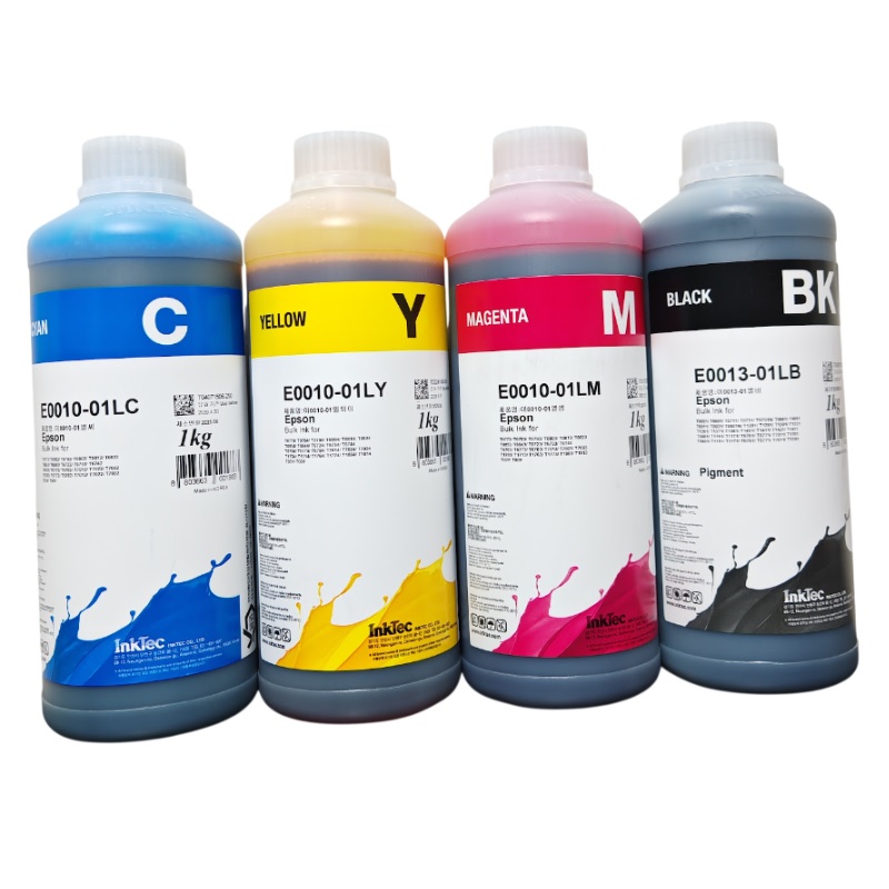 Tintas Pigmentas de 1 Litro para Impresoras Epson EcoTank y WorkForce