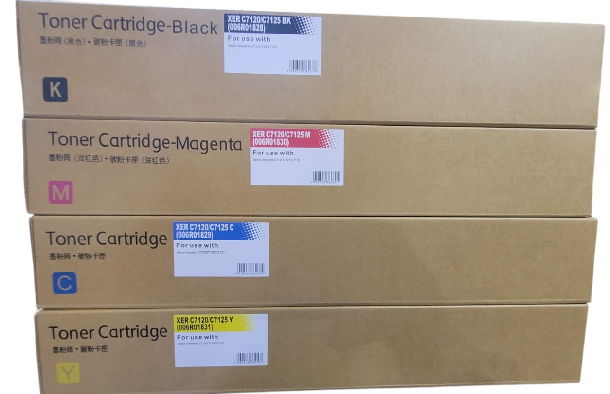 Kit Tóner Genérico 4 Colores para Xerox VersaLink C7120, C7125, C7130