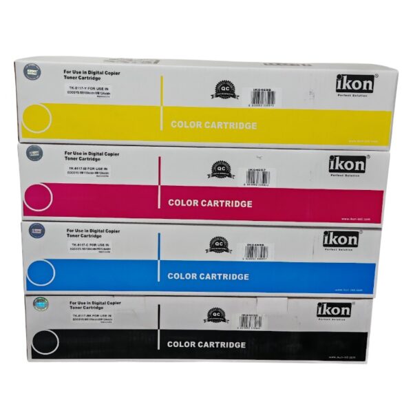 Compra kit Kit Toner Genérico Kyocera TK-8117 (negro, cian, magenta y amarillo). Compatible con ECOSYS M8124cidn y M8130cidn. Alto rendimiento y ahorro.