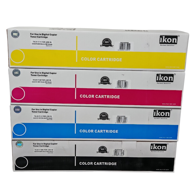 Compra kit Kit Toner Genérico Kyocera TK-8117 (negro, cian, magenta y amarillo). Compatible con ECOSYS M8124cidn y M8130cidn. Alto rendimiento y ahorro.