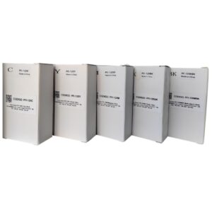 Compra Kit de Tintas Genéricos Canon PFI-120 130ml. 5 colores para plotter Canon imagePROGRAF TM-200, TM-205, TM-300 y TM-305. ahorro en impresión.