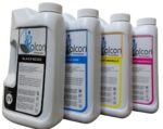 Kits de Tintas de 1 Litro CMYK para Impresoras con Sistema de Tanque Continuo