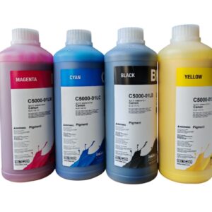 Compra Tintas Pigmentadas Canon 1 Litro en Cian, Magenta y Amarillo. Ideal para impresoras Canon MAXIFY y alto rendimiento profesional.
