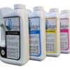 Kits de Tintas de 1 Litro CMYK para Impresoras con Sistema de Tanque Continuo
