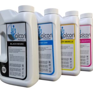 Kits de Tintas de 1 Litro CMYK para Impresoras con Sistema de Tanque Continuo