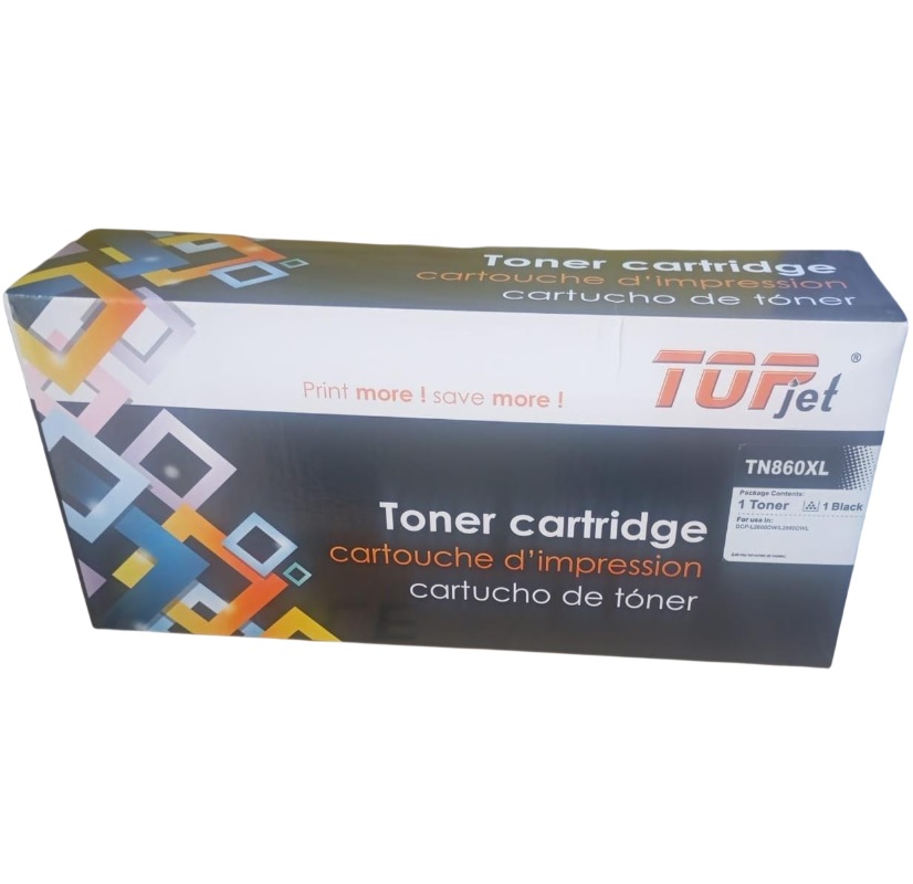 Tóner Genérico Brother TN860XL (TN-860XL) MFC-L2880DW Negro 3,000 páginas