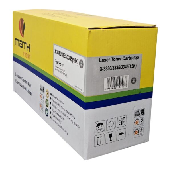 Compra Toner Genérico Xerox 106R03623 negro con rendimiento de 15,000 páginas. Compatible con Phaser 3330, WorkCentre 3335 y 3345. Alta calidad y ahorro.