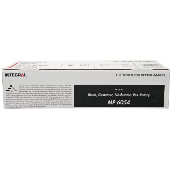 Compra toner Genérico Ricoh MP6054 negro para impresoras 4054, 4055, 5054, 5055, 6054 y 6055. Alto rendimiento de 37,000 páginas y excelente precio.