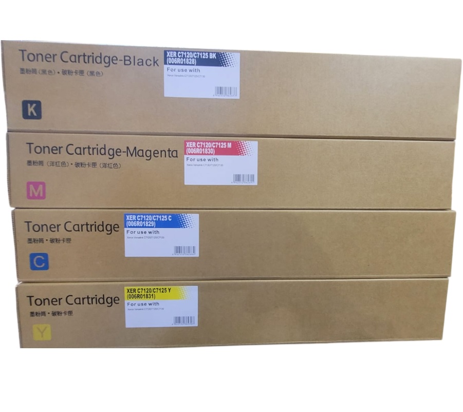 Kit Tóner Genérico 4 Colores para Xerox VersaLink C7120, C7125, C7130