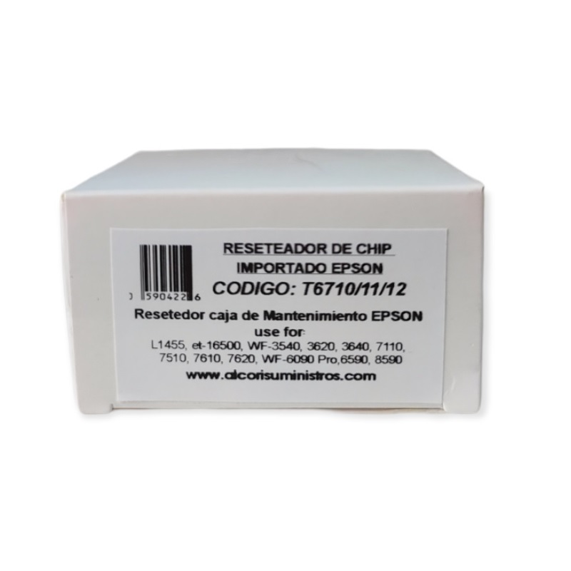 Reset Epson T6710 / T6711 / T6712 para EcoTank L1455
