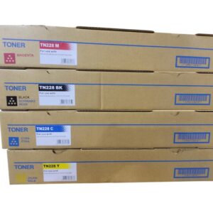 Kit Tóner Genérico Konica Minolta TN-228 (CMYK) Bizhub C226i / C286i